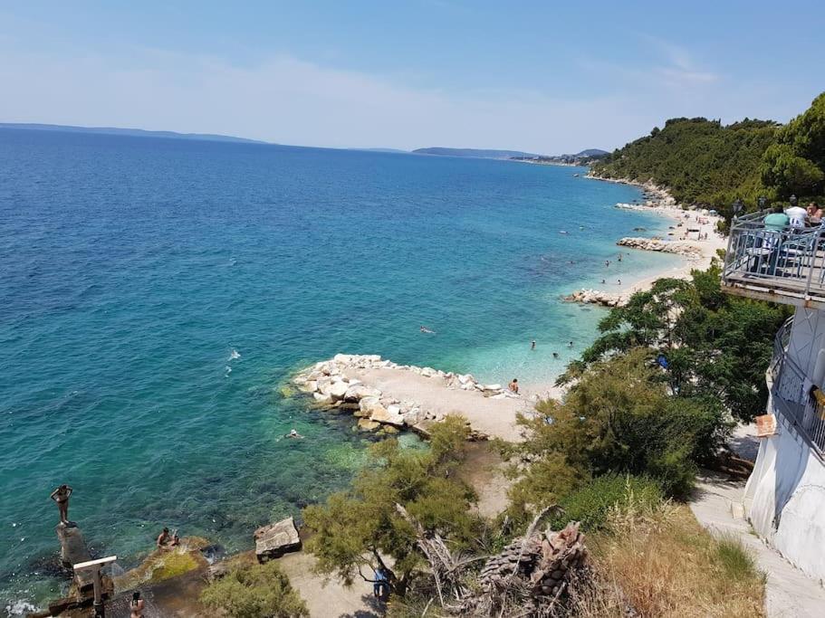 Apartament Mario-50m From The Beach,terrace With Sea View! Split
